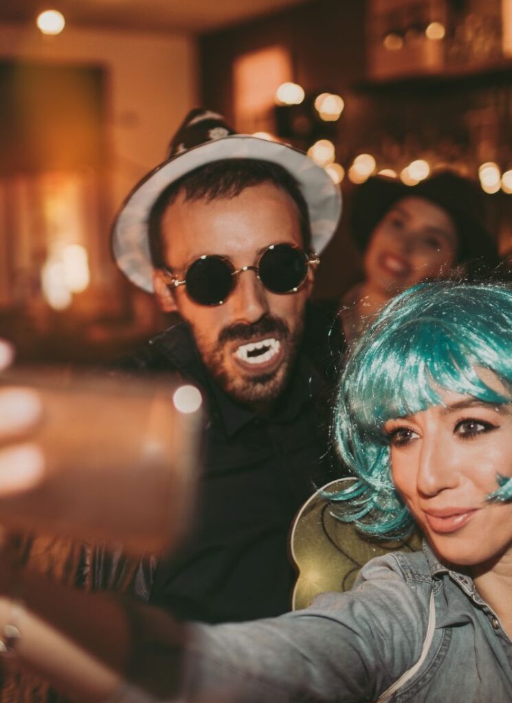 pictures at halloween party